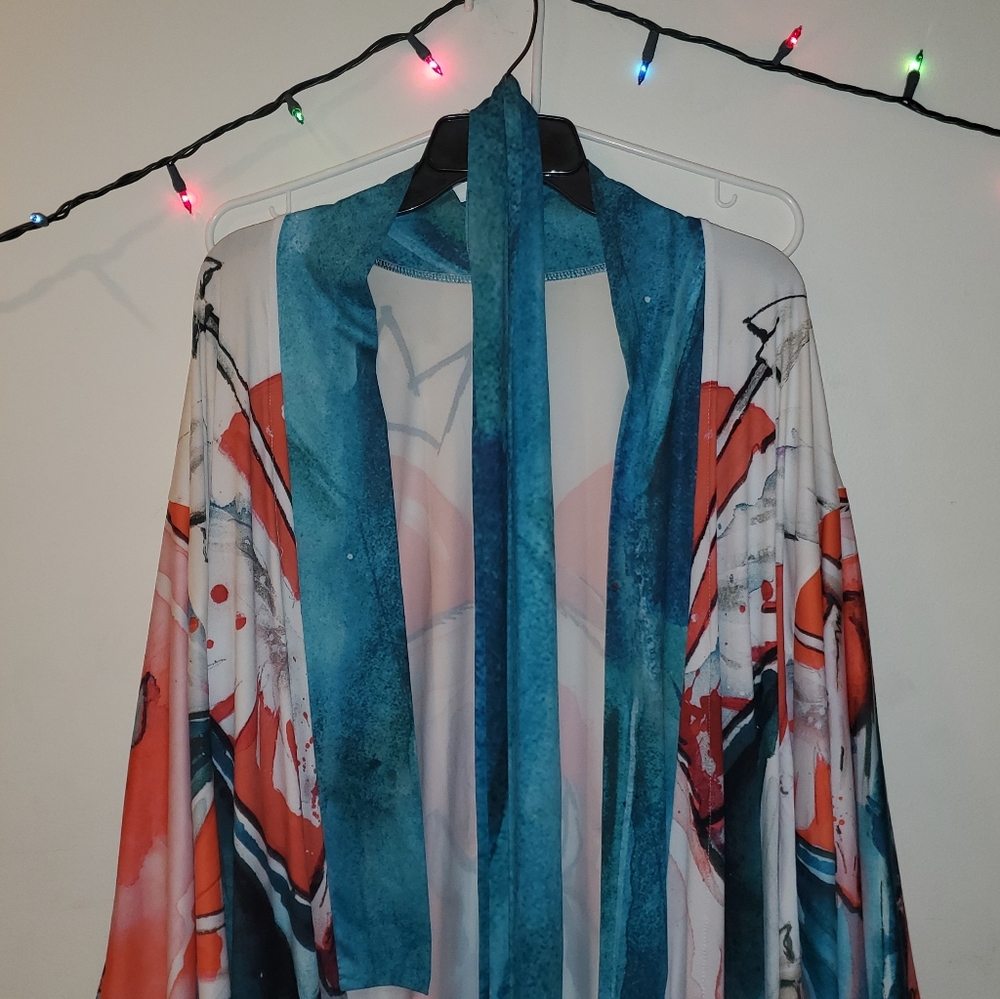 SOLD!!! Black Milk X lora zombie unicorn kimono - Picture 6 of 12